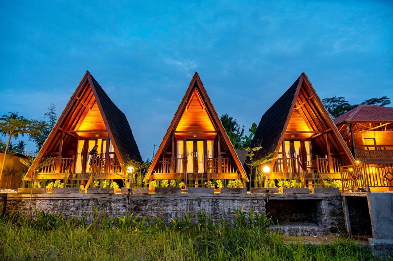 The Pyramid Ubud River Villas Payangan Exteriör bild