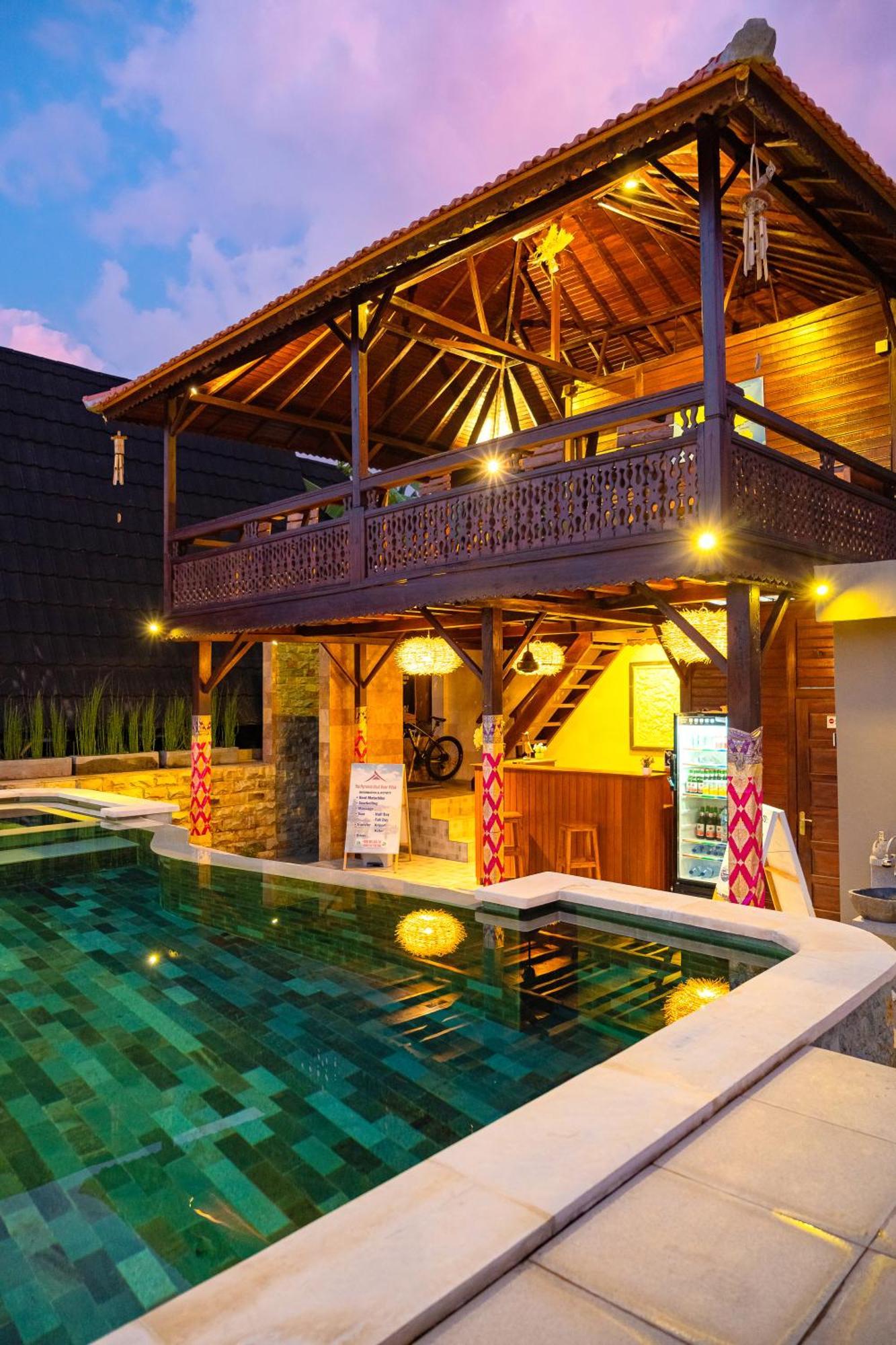 The Pyramid Ubud River Villas Payangan Exteriör bild