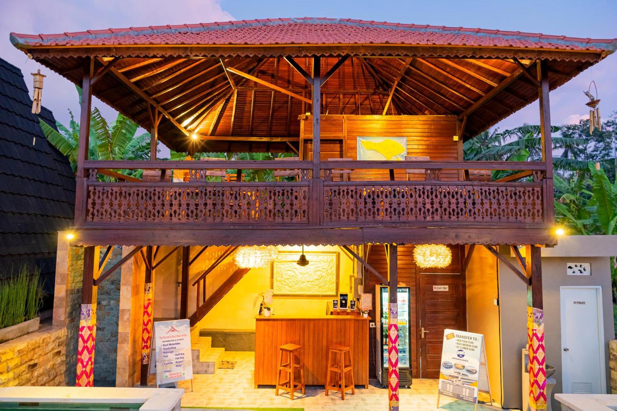 The Pyramid Ubud River Villas Payangan Exteriör bild