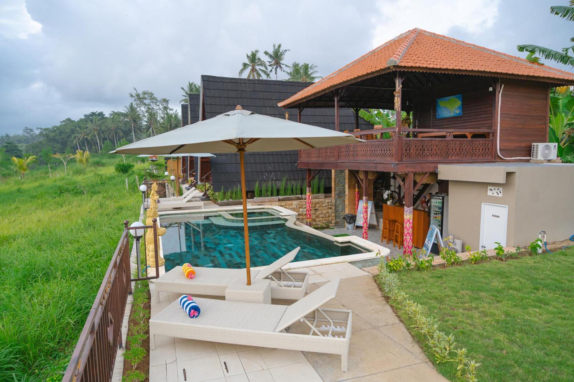 The Pyramid Ubud River Villas Payangan Exteriör bild