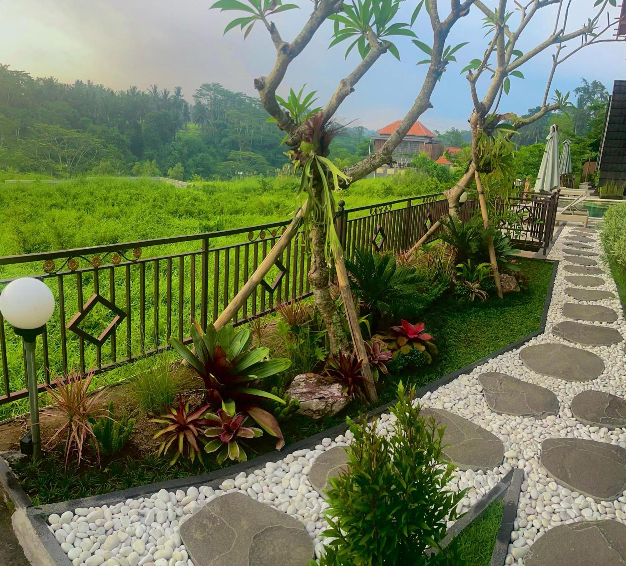 The Pyramid Ubud River Villas Payangan Exteriör bild